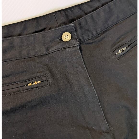 British Khaki Black Pants sz 10 - Picture 3 of 4